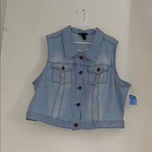 LANE BRYANT JEAN JACKET